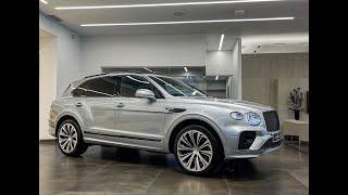 Bentley Bentayga V8 Finished in Silver Frost