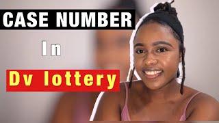 What is a DV Lottery CASE NUMBER #dv2024