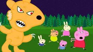 Zombie Apocalypse, Peppa's Teddy Bear turns into a Zombie‍️ | Peppa Pig Funny Animation