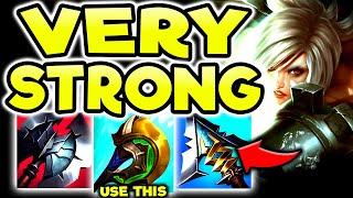 THIS RIVEN BUILD SHREDS FULL MAX HEALTH ENEMIES (AMAZING) - S13 Riven TOP Gameplay Guide