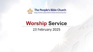 TPBC Worship Service (23 February 2025)