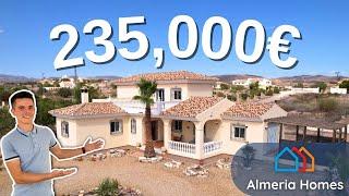 Spanish property in Almeria | 4/5 bed 2 bath villa for sale in Albox | Villa Harley - AH13864