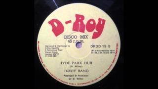 12'' D-Roy Band - Hyde Park Dub