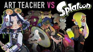 Splatoon VS Character Design Teacher 