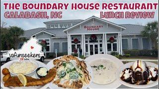 The Boundary House Restaurant | Mittagskritik | Calabash, NC