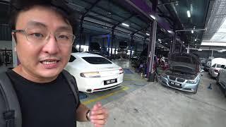 Prestige Car Care inspects my Aston Martin Rapide S for Evoclub Extended Warranty | Evomalaysia.com