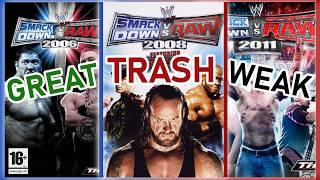 Crowning The GREATEST ROSTER of ALL Smackdown vs. Raw Games!