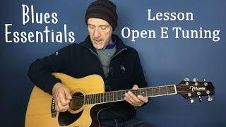 Introduction to Open E tuning - Guitar lesson by Joe Murphy