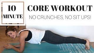 CORE WORKOUT: 10 MINUTES: NO CRUNCHES!