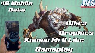 Xiaomi Mi 11 Lite LOL Wild Rift Gameplay Using 4G Data - Filipino | 8GB 128GB |