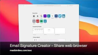 ESC Signature link a signature macOS Tutorial