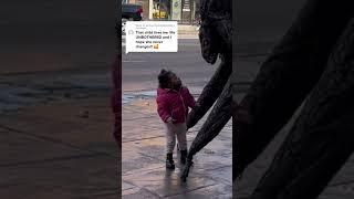 Cute kid unfazed by monster #evona #ghoul #cutekidnotscared #spiritwalker