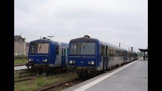 En cabine d'un X 2100 entre Rennes et Châteaubriant (Cab Ride)