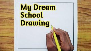 My Dream School Drawing / Sisu Suravi 2022 Drawing / My Dream School Drawing Competition/Suravi 2022