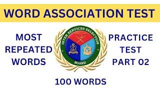 Ultimate Word Association Practice Test (WAT) For ISSB/SSB