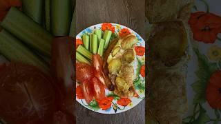 Ооочень быстрый и оооочень вкусный завтрак(для ужина тоже годится)#завтракрецепт#завтрак#shortvideo