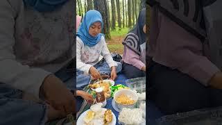 setuju gak ? Healing paling seruu tuu piknik ke gunung #piknik #healing #wisataalam #kuliner