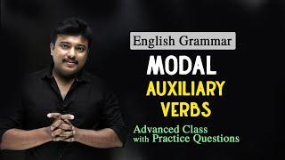 MODAL AUXILIARY VERBS in English I Advanced English Grammar l PSC/KAS & All Competitive Exams