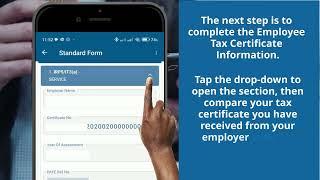 SARS Mobi App - How to Submit your Income Tax Return