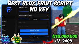 Blox Fruits Script Pastebin Mobile | Auto Farm, Race V4, Devil Fruit, and More | No Key