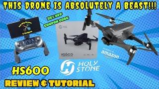 Holy Stone HS600 GPS Drone (Review and Tutorial) #drone #review #amazonfinds #tutorial #holystone