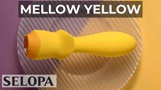 Mellow Yellow vibrating plug by SELOPA from Evolved Novelties SL-RS-5421-2