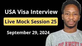 Denied the F-1 visa 3 times. F1 Visa Interview Mock Session 25 .... What has changed?