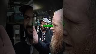 why doesn't he let him speak? #muslim #islam #religion #speakerscorner #dawah #jesus #christian
