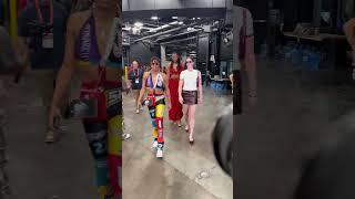 Kelsey Mitchell, Aliyah Boston & Caitlin Clark Arrive in Style for WNBA All-Star Game