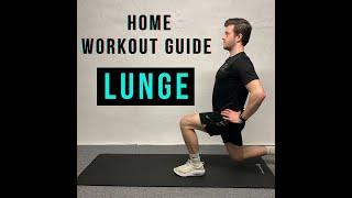 How to Lunge BASIC BREAKDOWN - Home Workout Guide