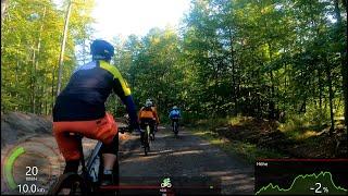 60 minutes Sunday MTB Group Workout ‍️ with Cadence & Speed Display 4K