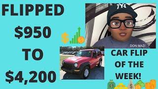 FLIPPING CARS FOR BEGINNERS BUY CARS AT AUCTION AND FLIP FOR BIG PROFITS