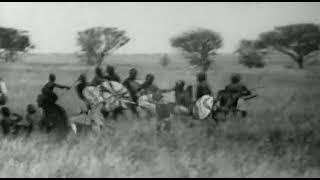 The Maasai Morans Killing a Lion