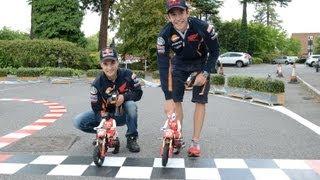 Repsol Honda MotoGP riders at Honda HQ