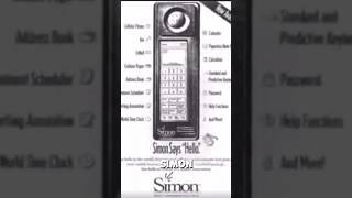 The First Ever Touchscreen Phone #trivia #tech #yugatech #reels