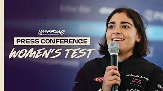 Formula E's Women's Test Press Conference  | Pre-Season Testing