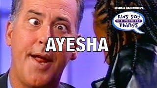 FULL INTERVIEW Ayesha - Kids Say the Funniest Things - Michael Barrymore