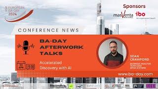 BA-Day Afterwork Talks Podcast #8: Accelerated Discovery with AI