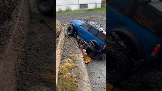 Mini bronco early fall morning crawl! #rc #car #crawler #procrawler #shorts