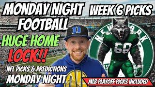 Monday Night Football Picks Week 6 | NFL Monday Night Football Picks Today 10/14/2024 Free NFL Picks