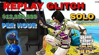 MAKE MILLIONS FAST!  Cayo Perico SOLO Replay Glitch (2025)  $14M Per Hour