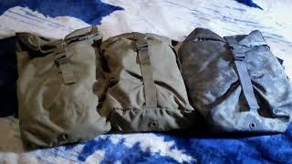 USMC FILBE  sustainment pouch and hydration pouch comparison