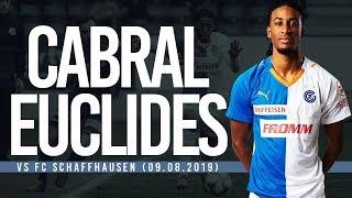 Euclides Cabral ● Swiss Challenge League ● Grasshopper Club Zürich - FC Schaffhausen (09.08.2019)