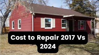 Cost to Repair Houses in 2024/2025 vs 2017