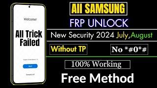 Samsung Frp Bypass 2024|Android 13/14 New Security 2024 July,August|100% Working Solution