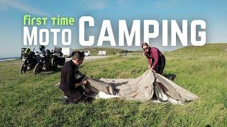 Our First Moto Camping Trip | Will we like this kind of travelling? #motocamping