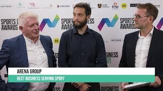 Sports Business Awards 2021 - Winners Interviews. BEST BUSINESS SERVING SPORT