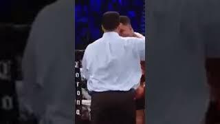 Knocked out by a punch to the nuts!