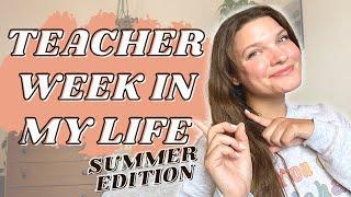 MY LIFE AS A 5TH GRADE TEACHER || what the heck do we do during the summer?