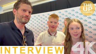 Jamie Dornan & St Colmcille's High School Pupilers interview on Cereal Killers at Into Film Awards